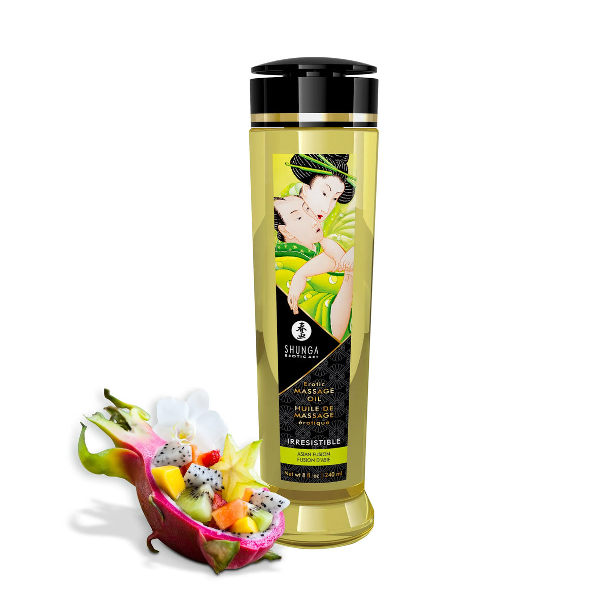 Asian Fusion Irresistible 8 oz Erotic Massage Oil
