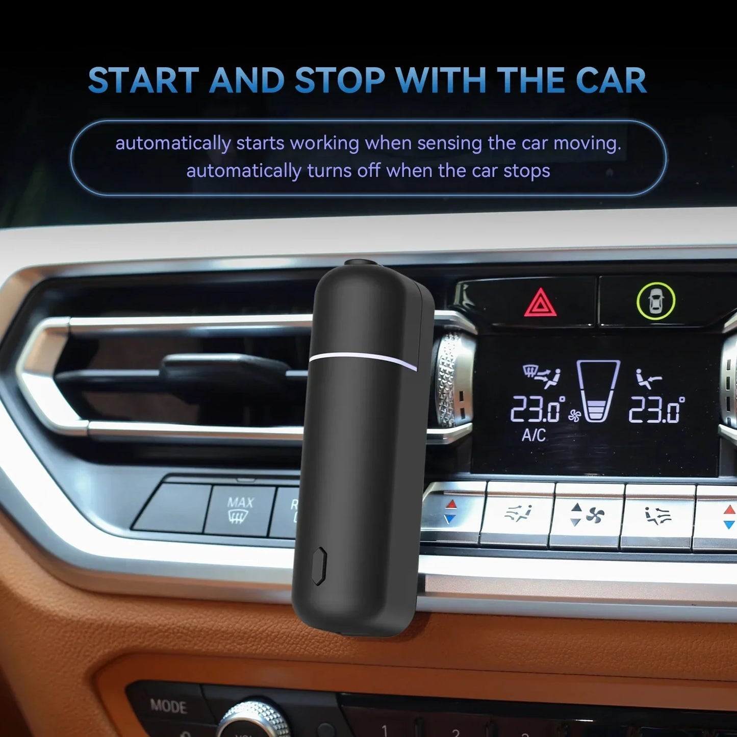 Mini USB Car Aroma Diffuser Scent Air Freshener