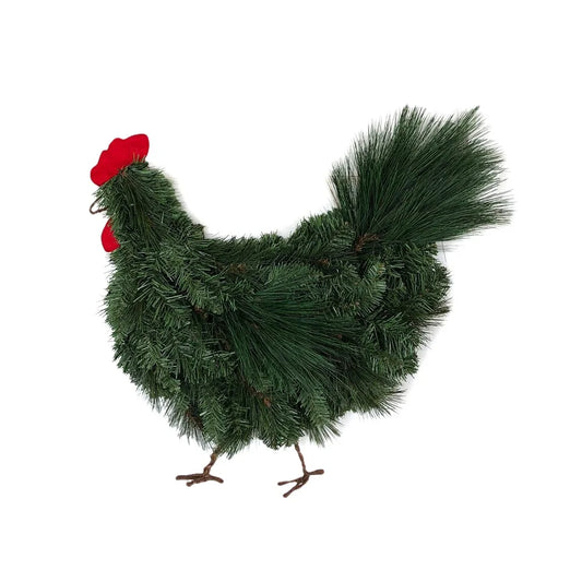 Christmas Chickenhead Pine Cone Decorative Garland Wreath