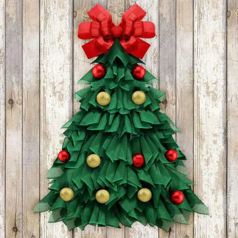 Handmade Christmas Wreath Holiday Door Decoration