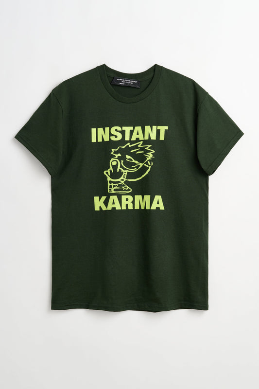 Connie Costas Instant Karma Tee Green