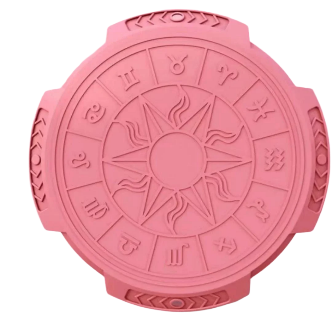 Silent Twist Waist Disc Abdominal Slimming & Core Workout Pink