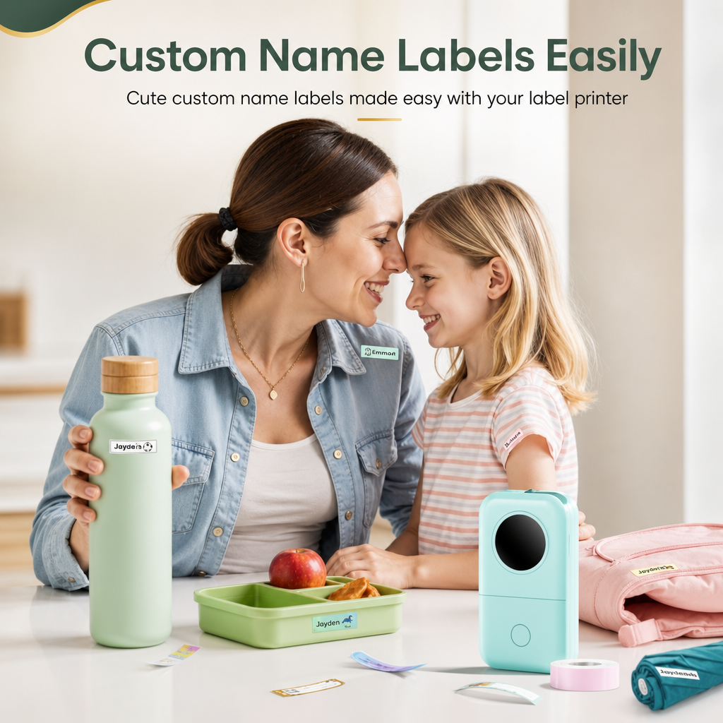 D30 Label Maker Gift Set - Compact Bluetooth Printer for Every Occasion