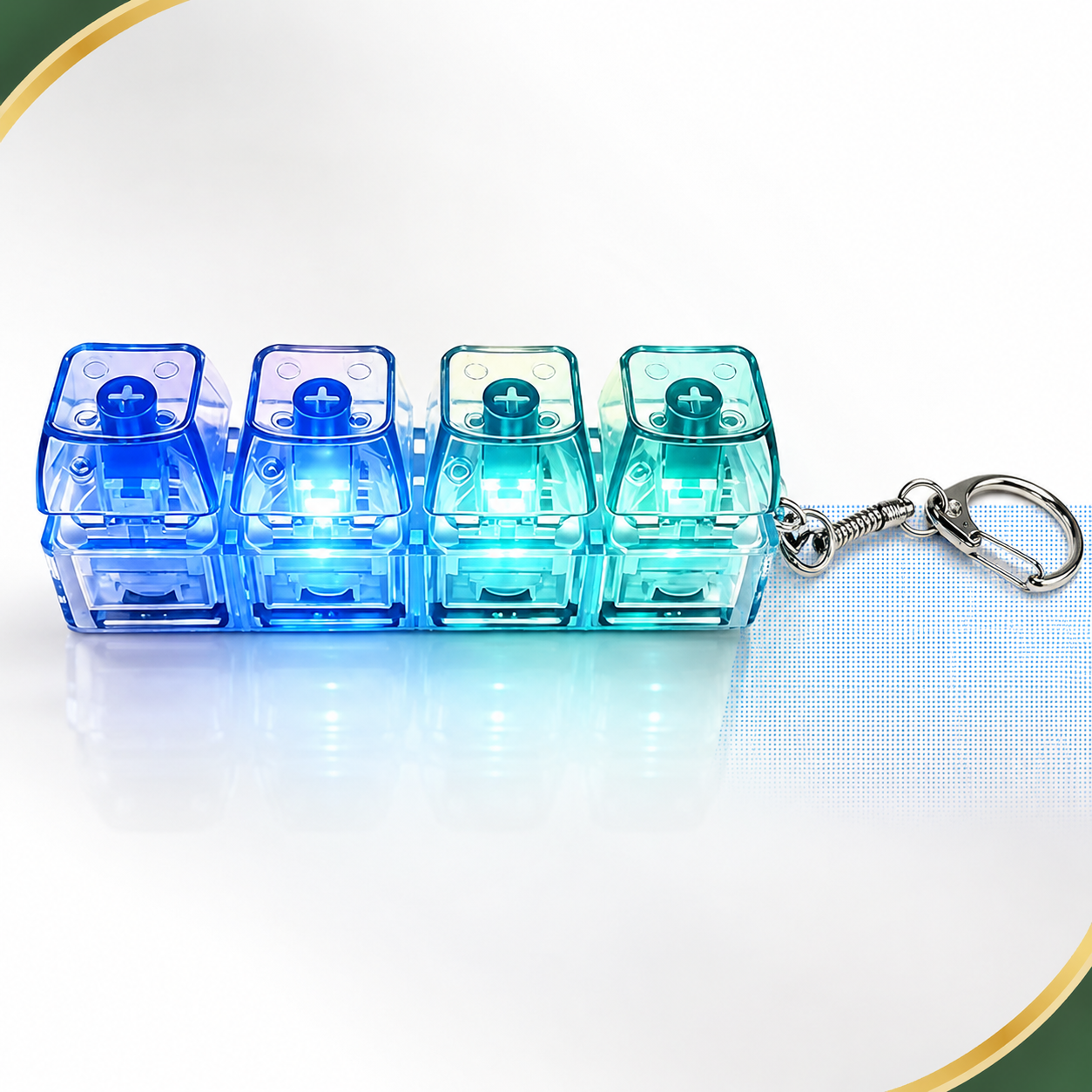 Satisfying Clicky Keyboard Fidget Toy with LED Lights