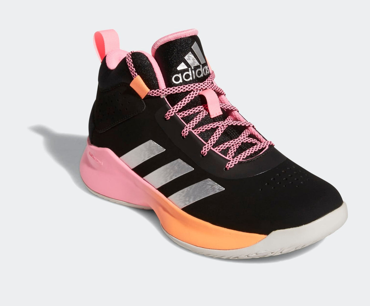 [GX4793] Youth adidas Cross ‘Em up 5 Wide (GS) ‘Black Beam Pink'