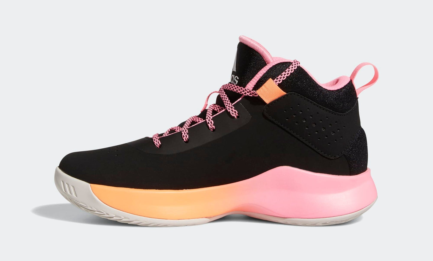 [GX4793] Youth adidas Cross ‘Em up 5 Wide (GS) ‘Black Beam Pink'
