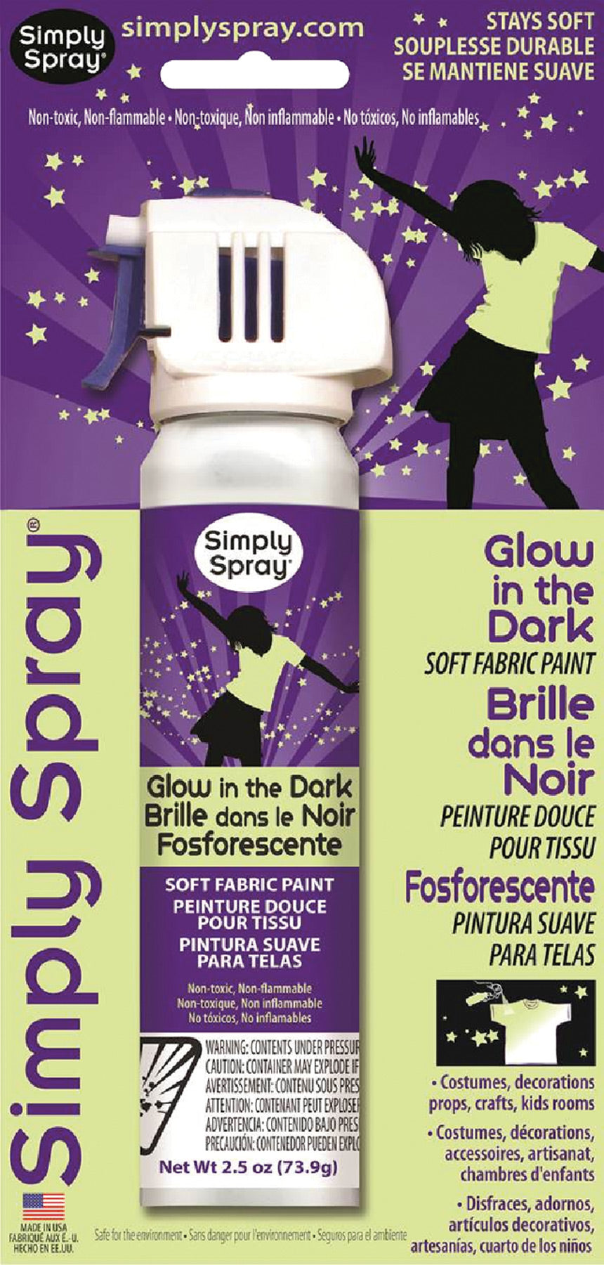 Glow-in-the-Dark Fabric Paint ORMD