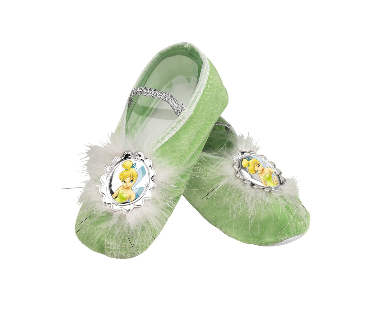 Girl's Tinker Bell Ballet Slippers