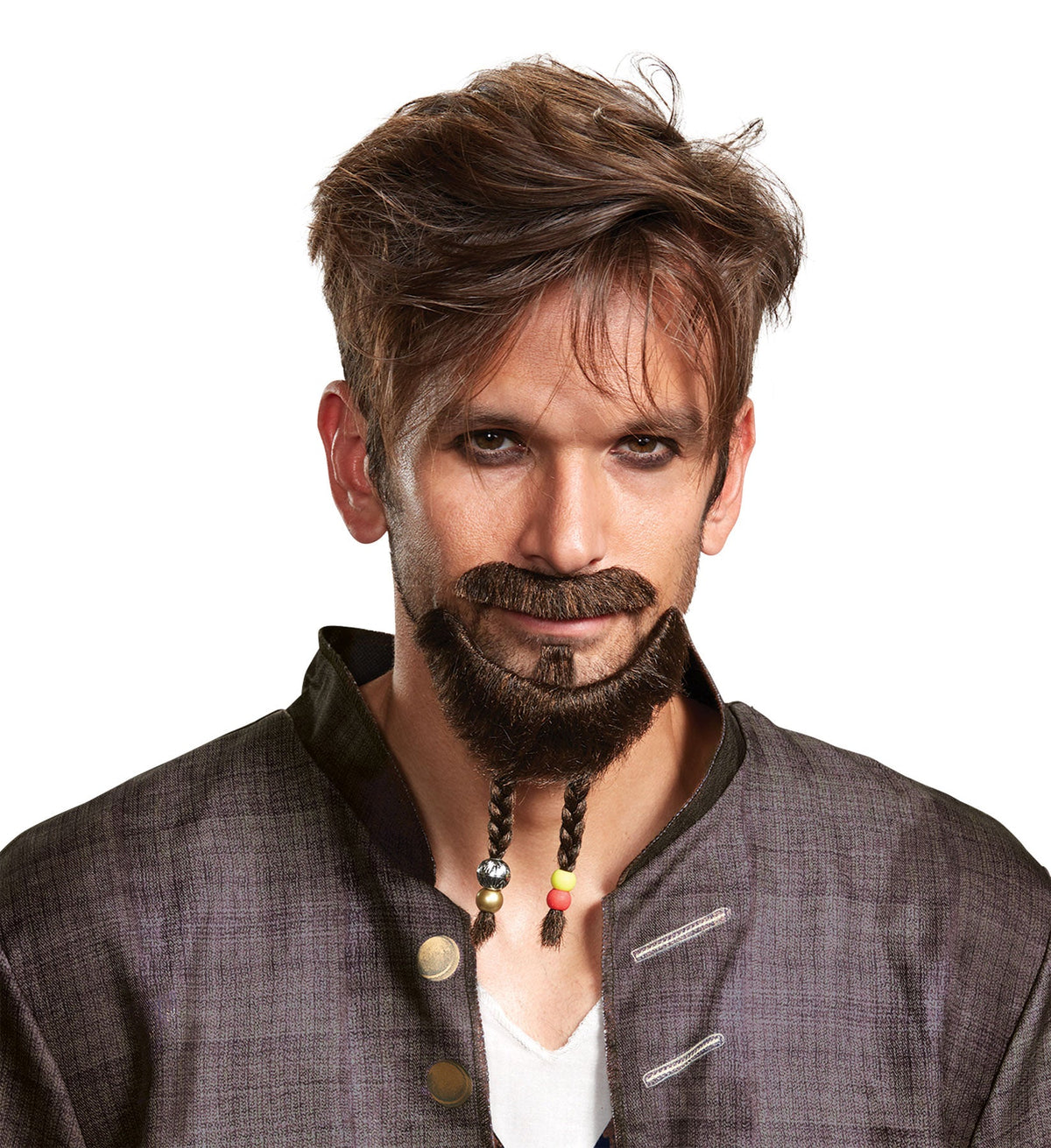 Men's Goatee & Mustache - Pirates Of The Caribbean 5