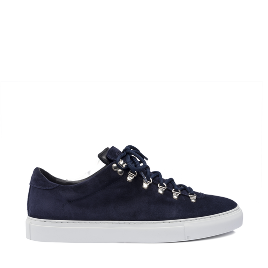 Marostica Low Navy Suede M