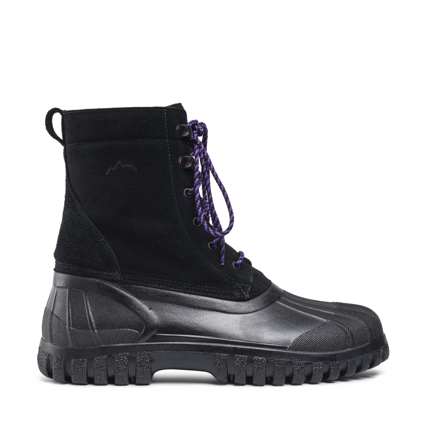 Anatra Black Suede Shearling W