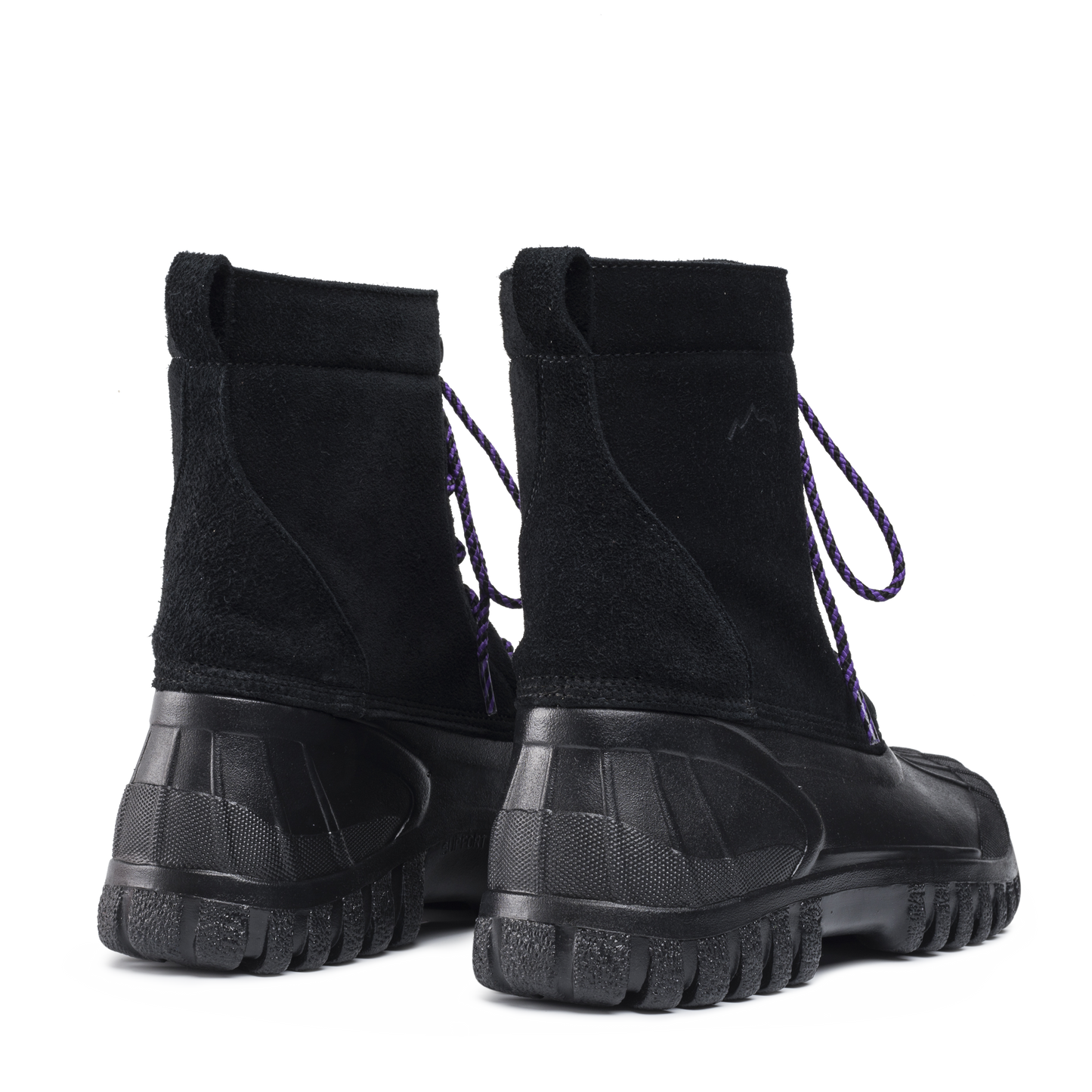 Anatra Black Suede Shearling M