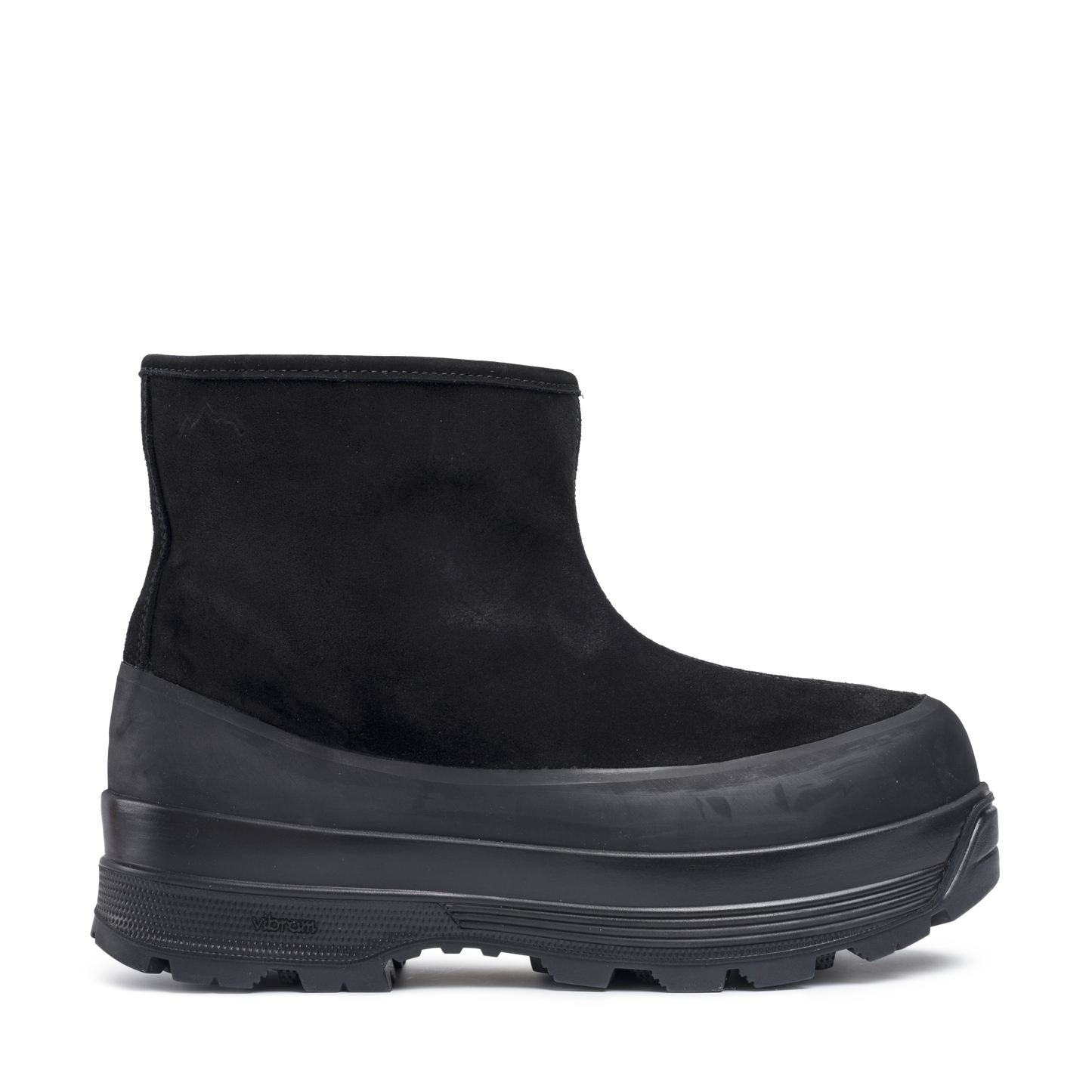 Badia Shearling Black Suede W