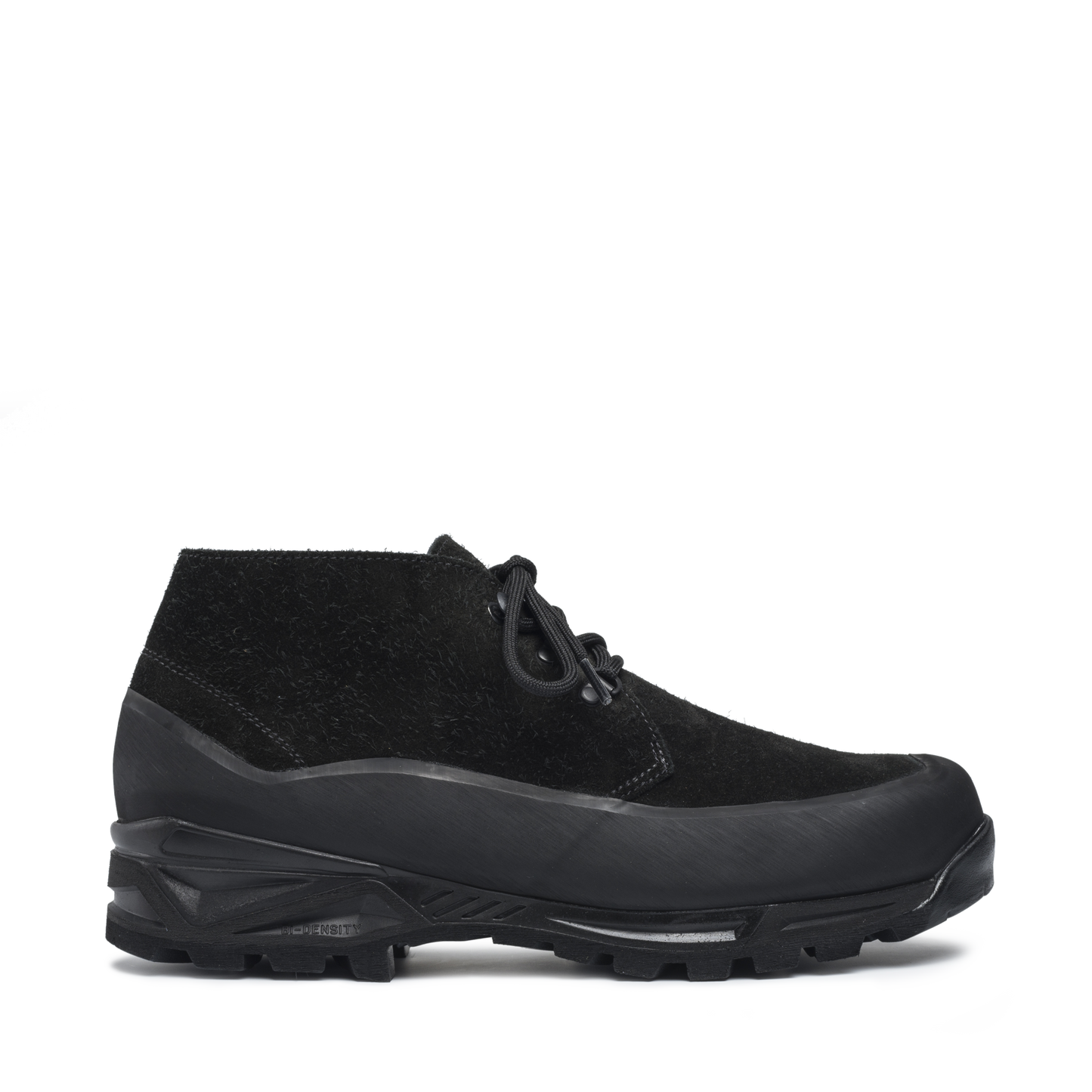 Asiago Black Hairy Suede M