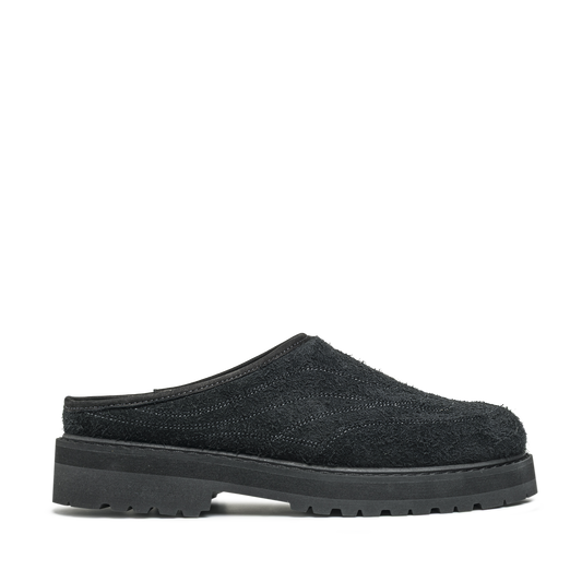 Maggiore Black Hairy Suede M