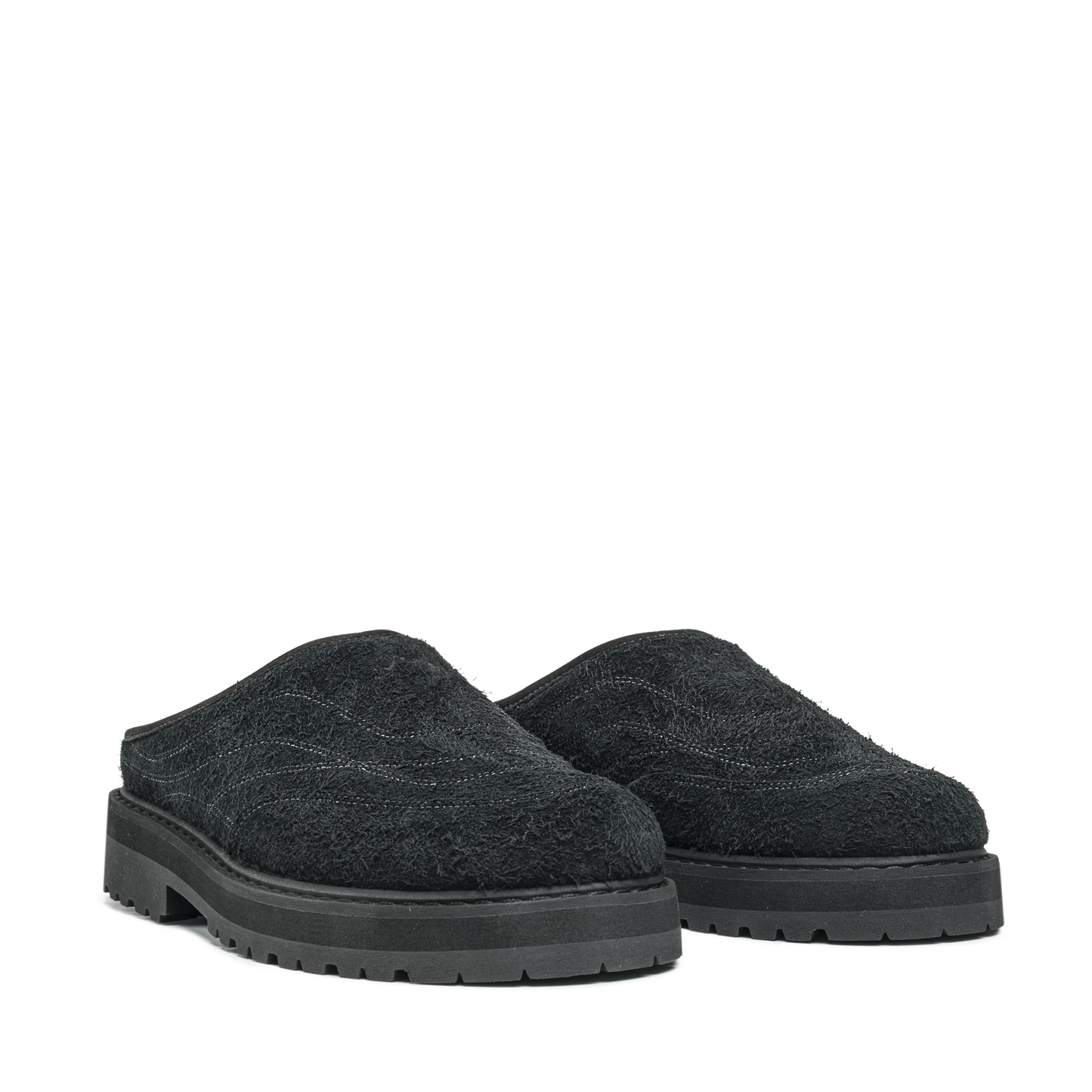 Maggiore Black Hairy Suede M