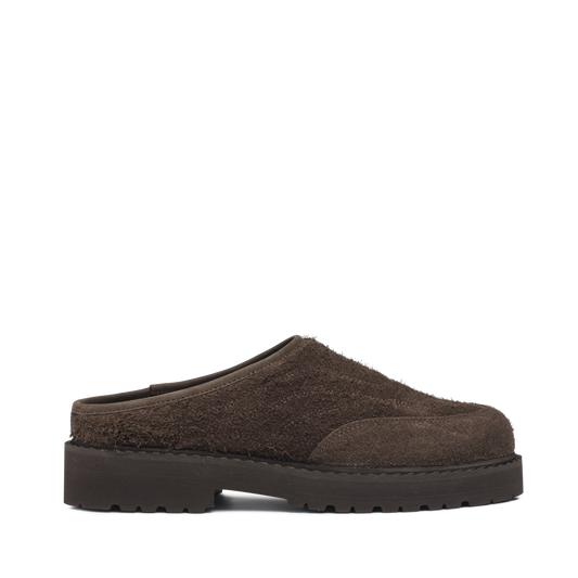 Maggiore Brown Hairy Suede M