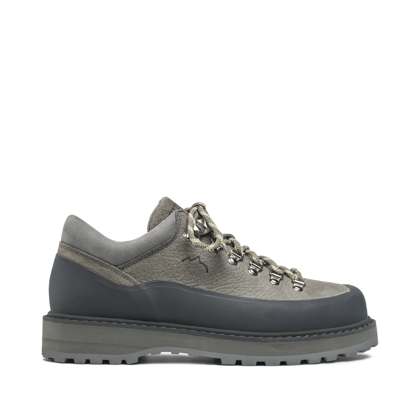 Cornaro Gomma Grey Structured Leather M