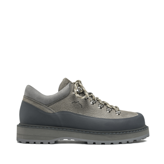 Cornaro Gomma Grey Structured Leather M