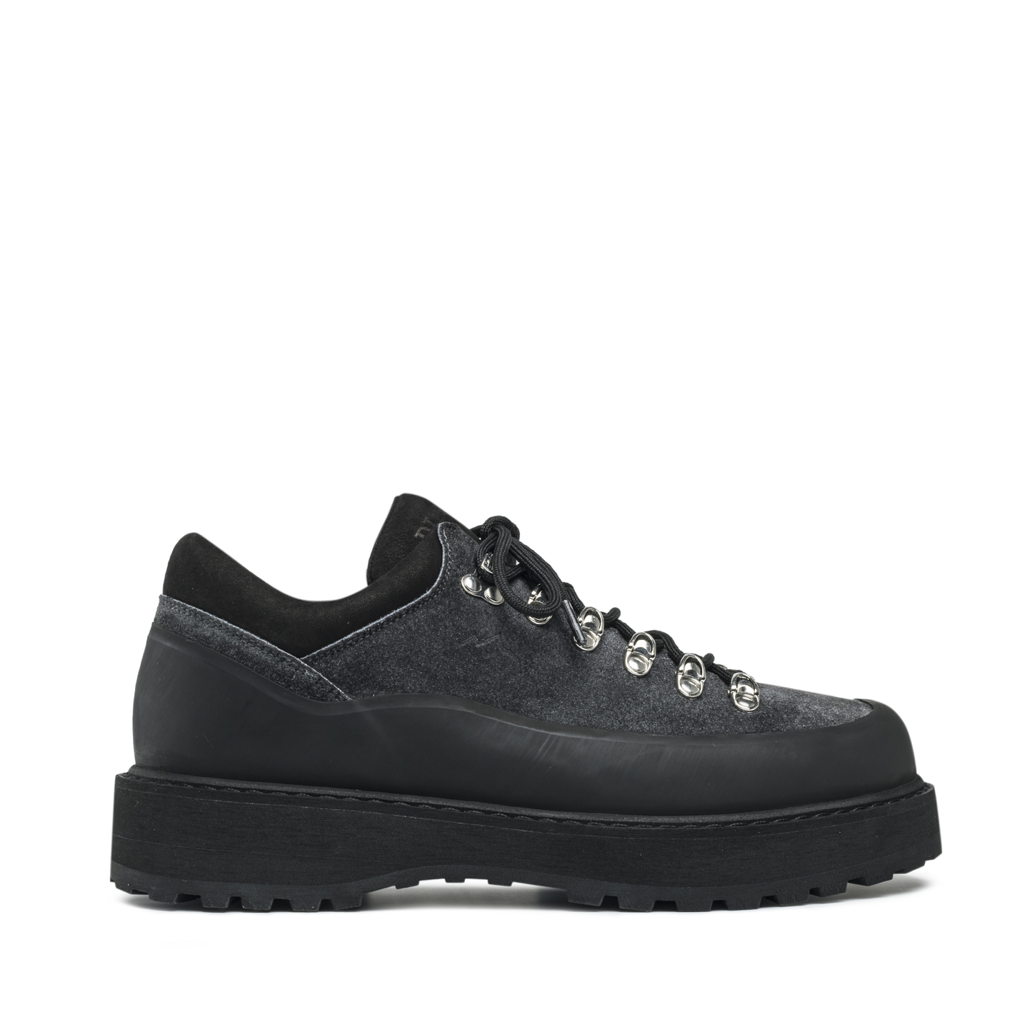 Cornaro Gomma Faded Black Suede M