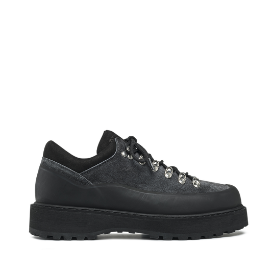 Cornaro Gomma Faded Black Suede M