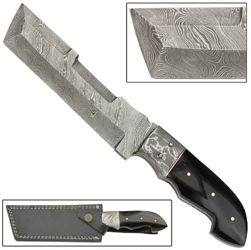 Sultan Full Tang Fixed Blade Hunting Damascus Steel Knife