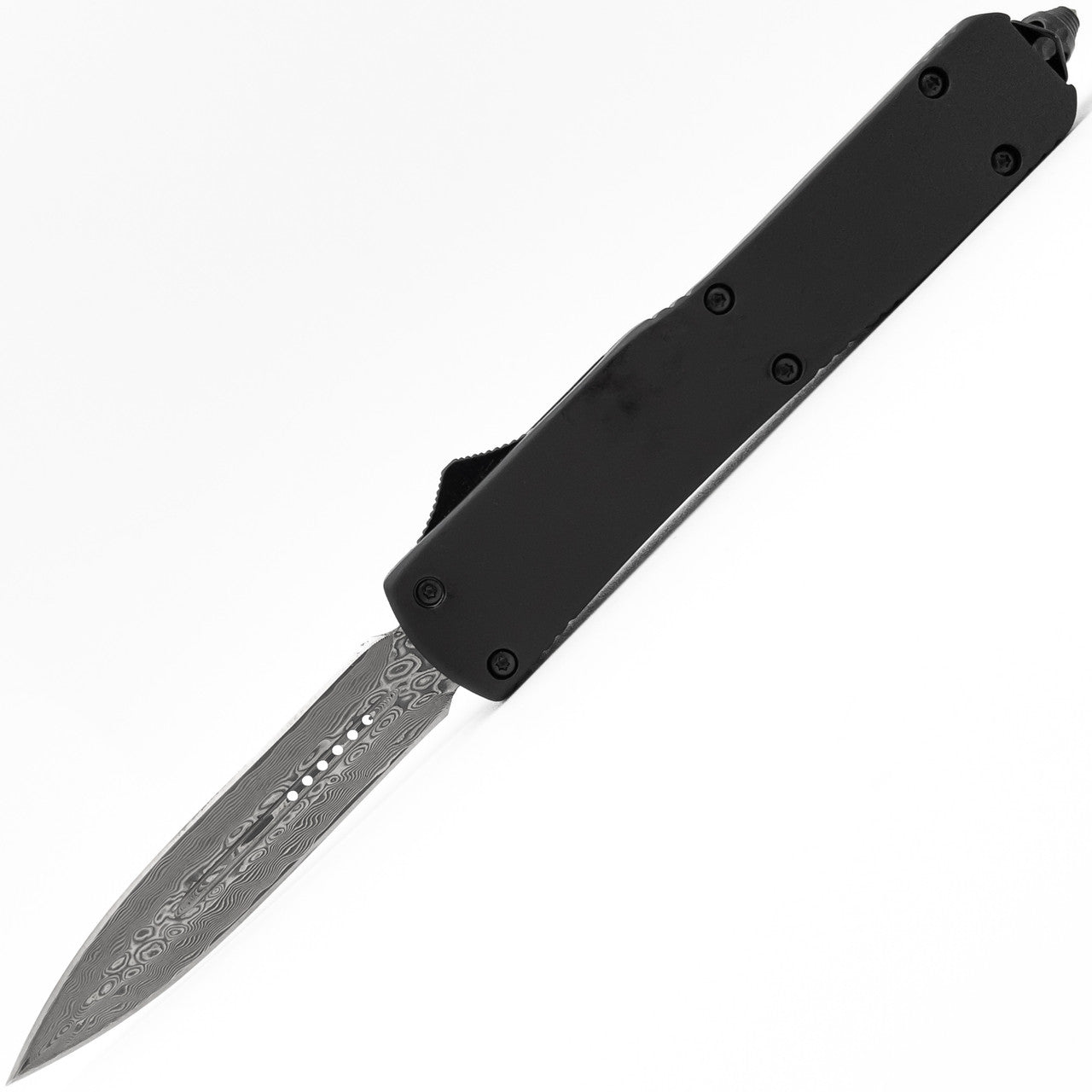 8.5" Stealth Mode Automatic Damascus Steel Out The Front Knife