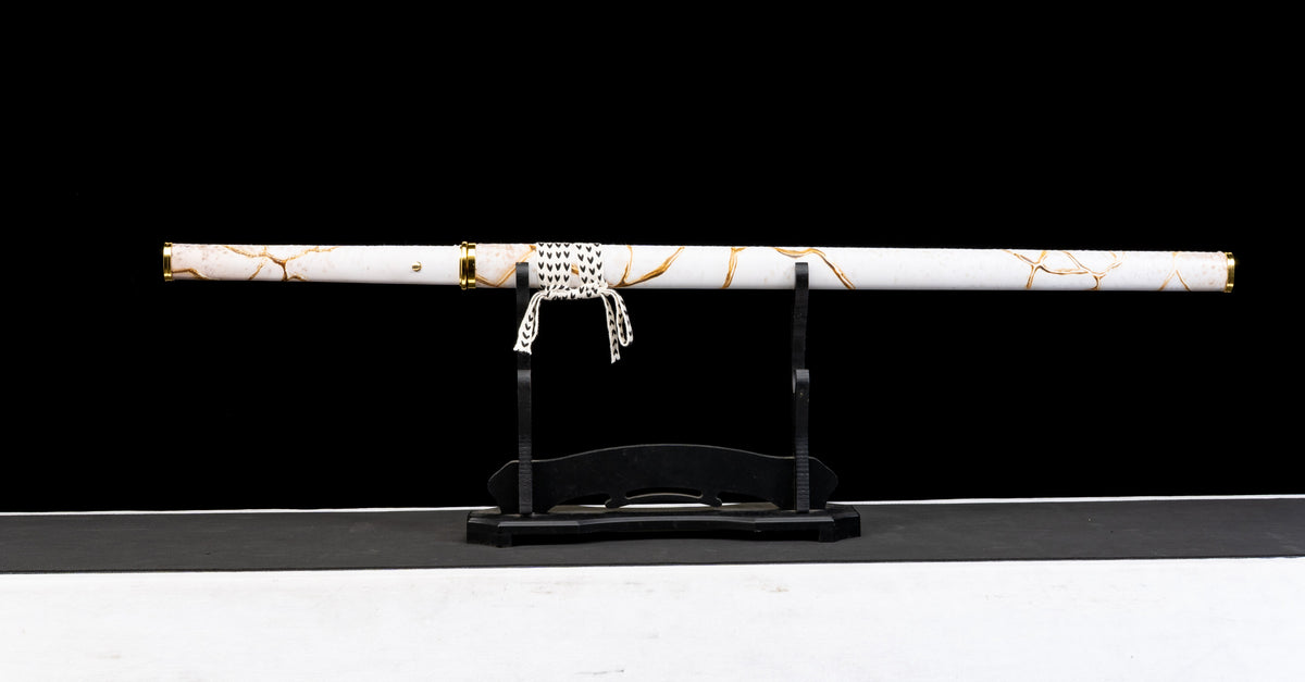 Ghost Of Yotei - Gilded Day Display (Straight) Katana