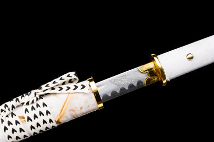 Ghost Of Yotei - Gilded Day Display (Straight) Katana