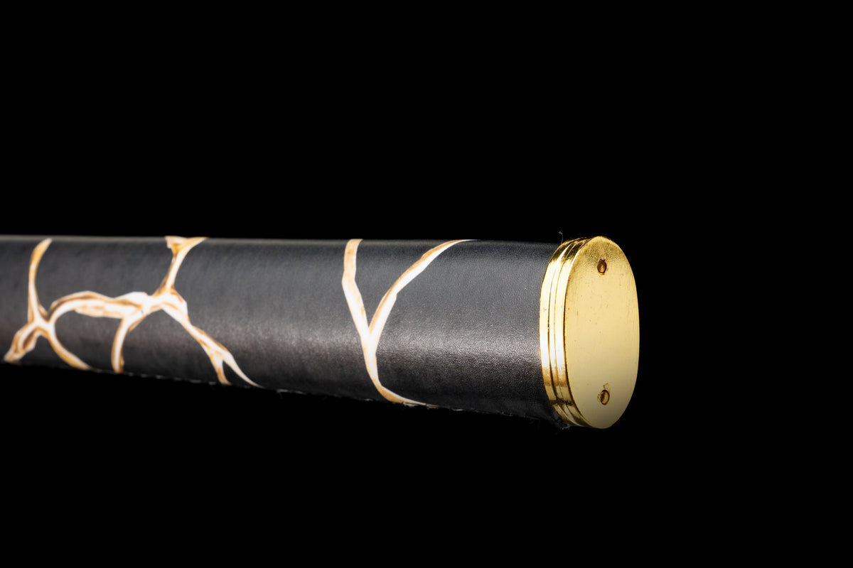 Ghost of Yotei - Gilded Night Display (Straight) Katana