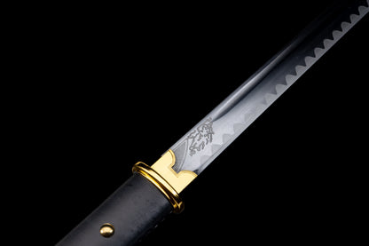 Ghost of Yotei - Gilded Night Display (Straight) Katana