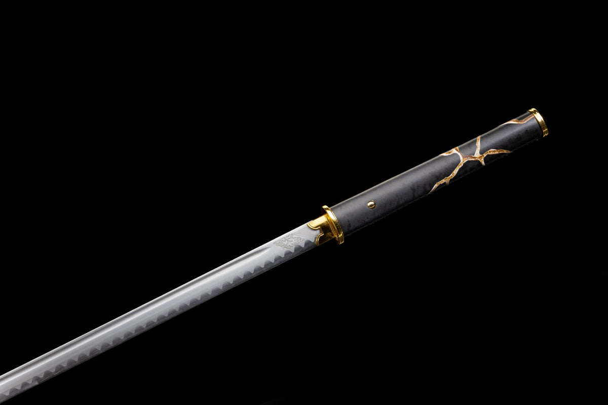 Ghost of Yotei - Gilded Night Display (Straight) Katana