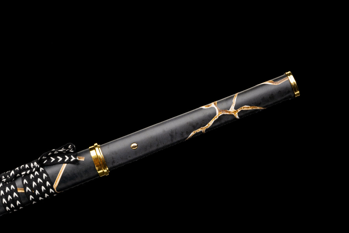 Ghost of Yotei - Gilded Night Display (Straight) Katana