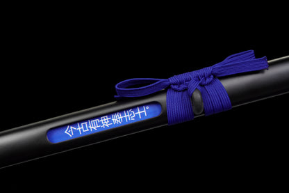 The Last Samurai - Display (Straight) Katana (Blue Blade)