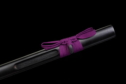 The Last Samurai - Display (Straight) Katana (Purple Blade)