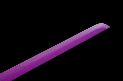 The Last Samurai - Display (Straight) Katana (Purple Blade)