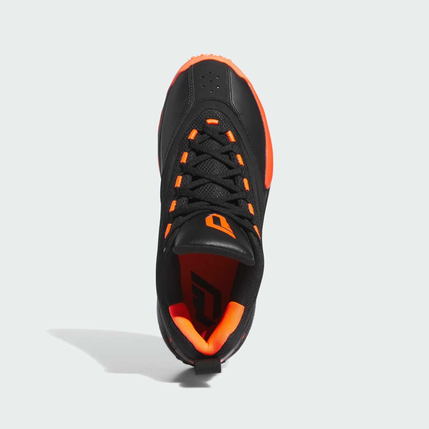[ie7791] Mens adidas Dame Certified 2 Low 'core Black Solar Red Silver Metallic'