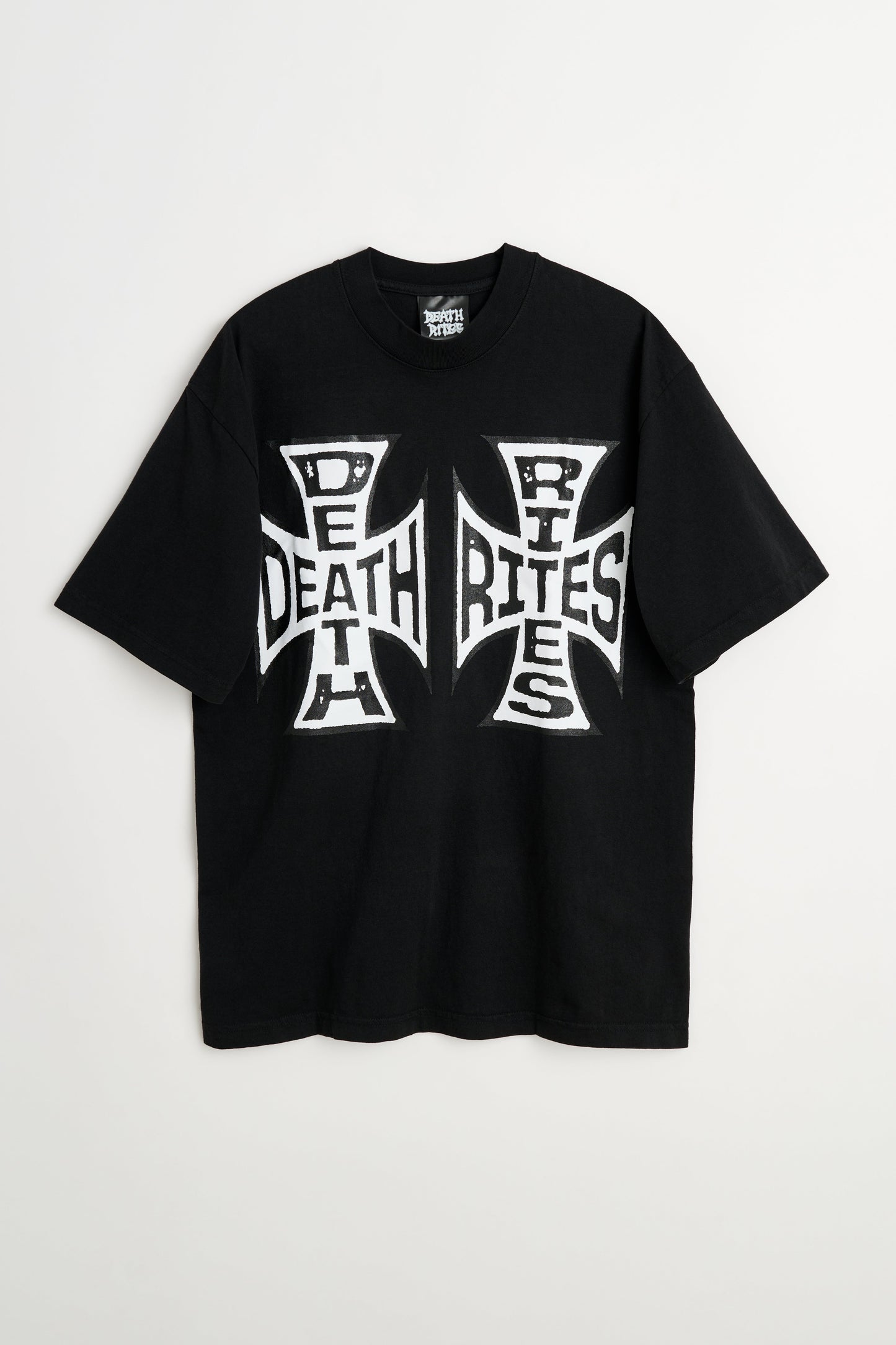 Death Rites Crosses Short Sleeve T-Shirt  Black