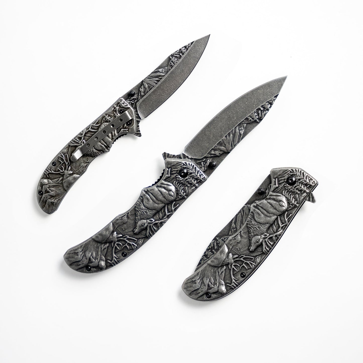 Fire and Steel - Deer Folding Knife