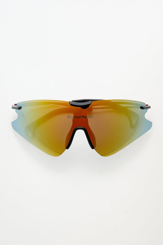 District Vision Kohei Aero Blade Ti Graphite/D+ Amber Mirror