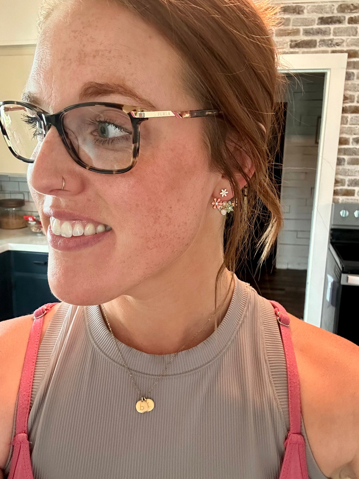 Beautiful Flower Jacket Earrings