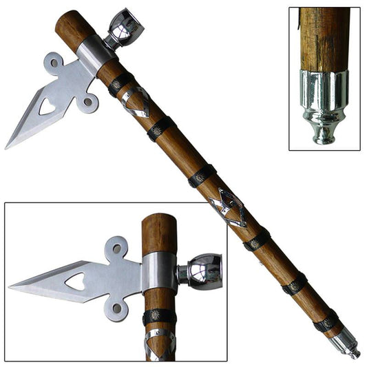 Earth Spirit Ceremonial Tomahawk Peace Pipe