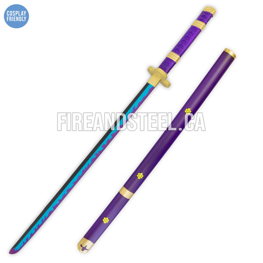 Roronoa Zoro's Purple "Enma" Katana (High Density Foam)