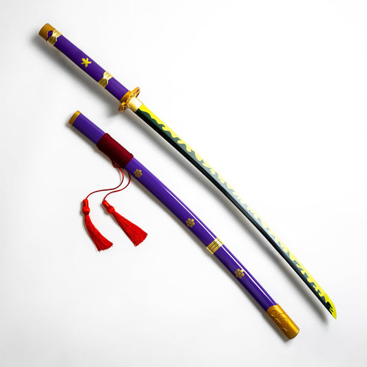 Roronoa Zoro's Purple "Enma" Katana Anime Version (Battle Ready)