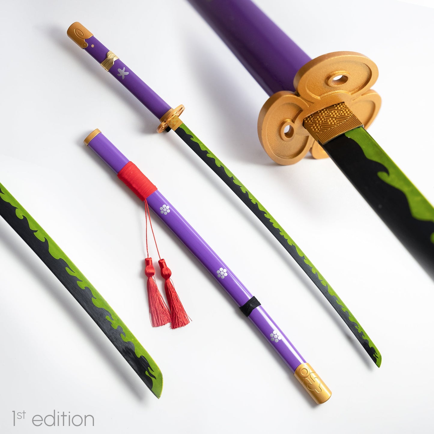 Roronoa Zoro's Purple "Enma" Katana (Anime Accurate)