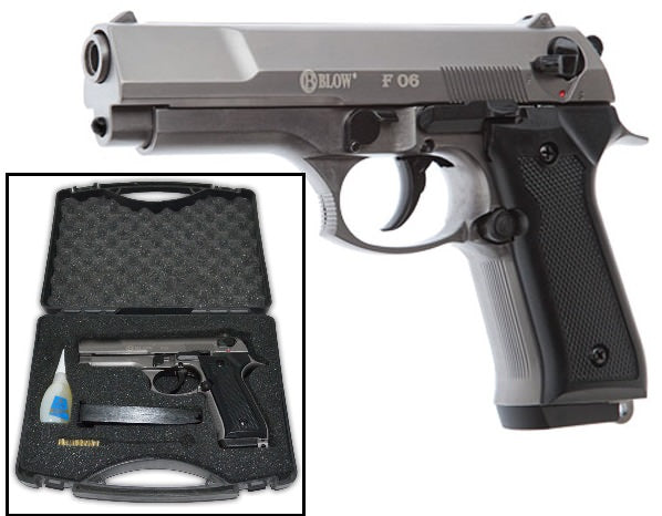 Blow F06 9MM Blank Firing Replica Gun Fume Finish