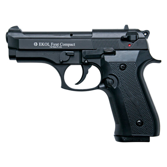 Compact V92F Blank Firing Replica Gun Black Finish