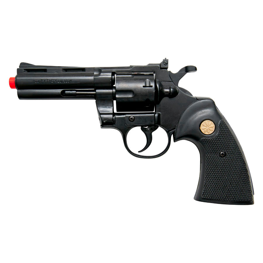 Kimar PYTHON Black Finish 9mm Front Firing Blank Revolver