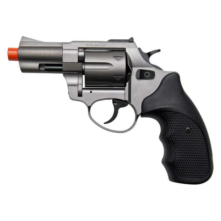 Zoraki R1 2.5" Barrel Revolver Fume Finish - 9mm Front Firing Blank Gun - TOPHATTER'S ARMORY DEALS