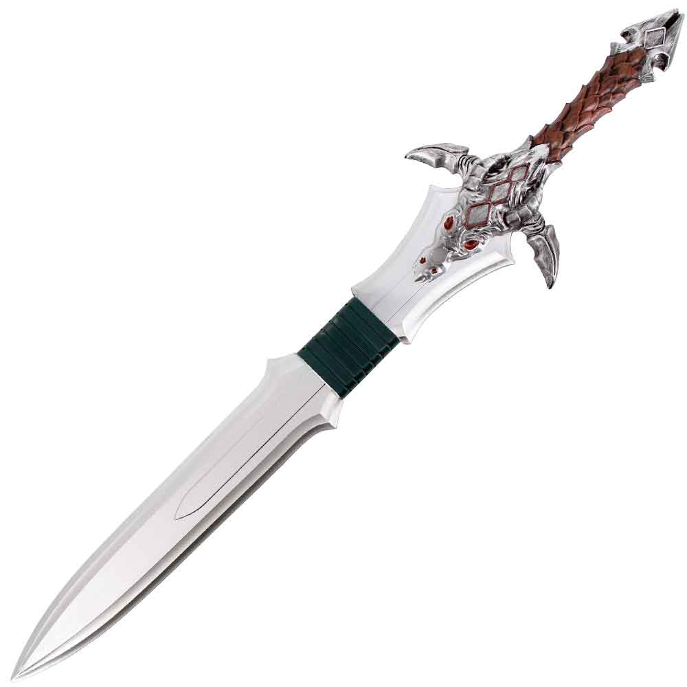 32" Anduin Lothar Sword War Alliance Azeroth Great Royal Stormwind Foam Dagger - TOPHATTER'S ARMORY DEALS